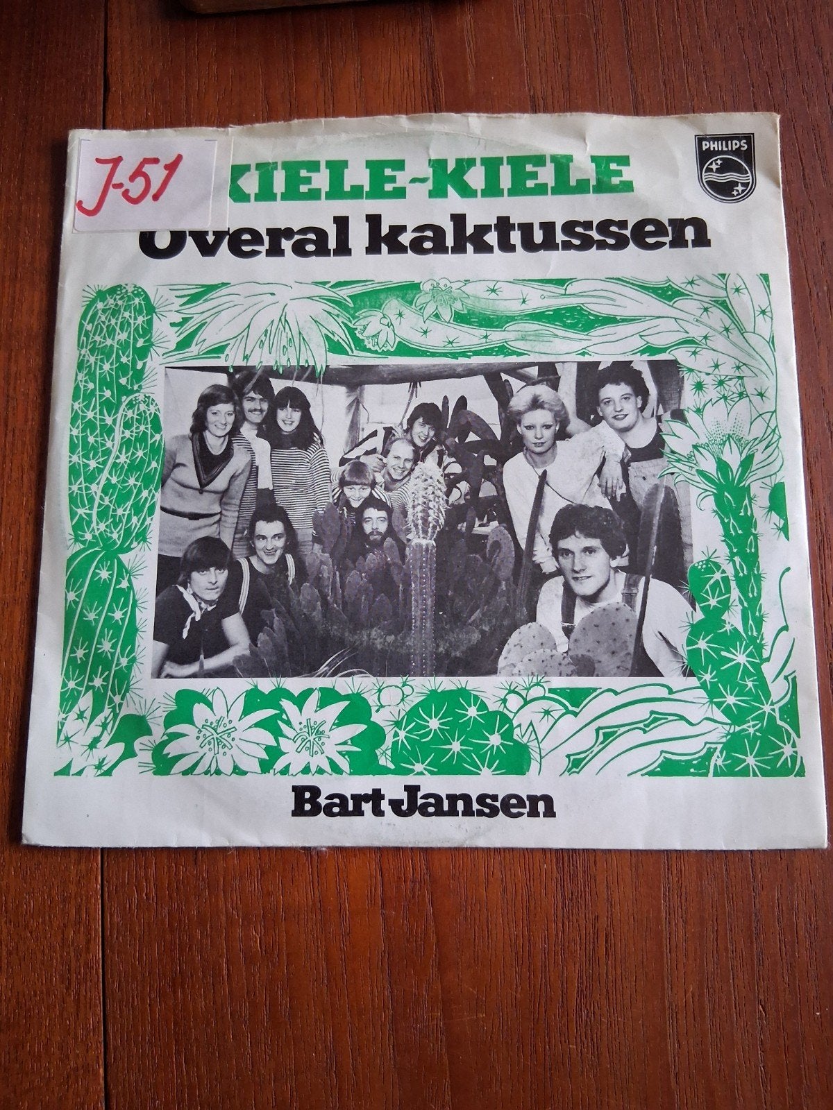 Bart Jansen - Kiele-Kiele / Overal Kakstussen., Gebruikt, 7 inch, EP, Nederlandstalig