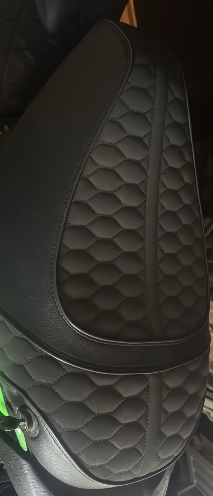 custom Zip zadel/buddy z.g.a.n, Ophalen of Verzenden, Zo goed als nieuw, Benzine, Zip