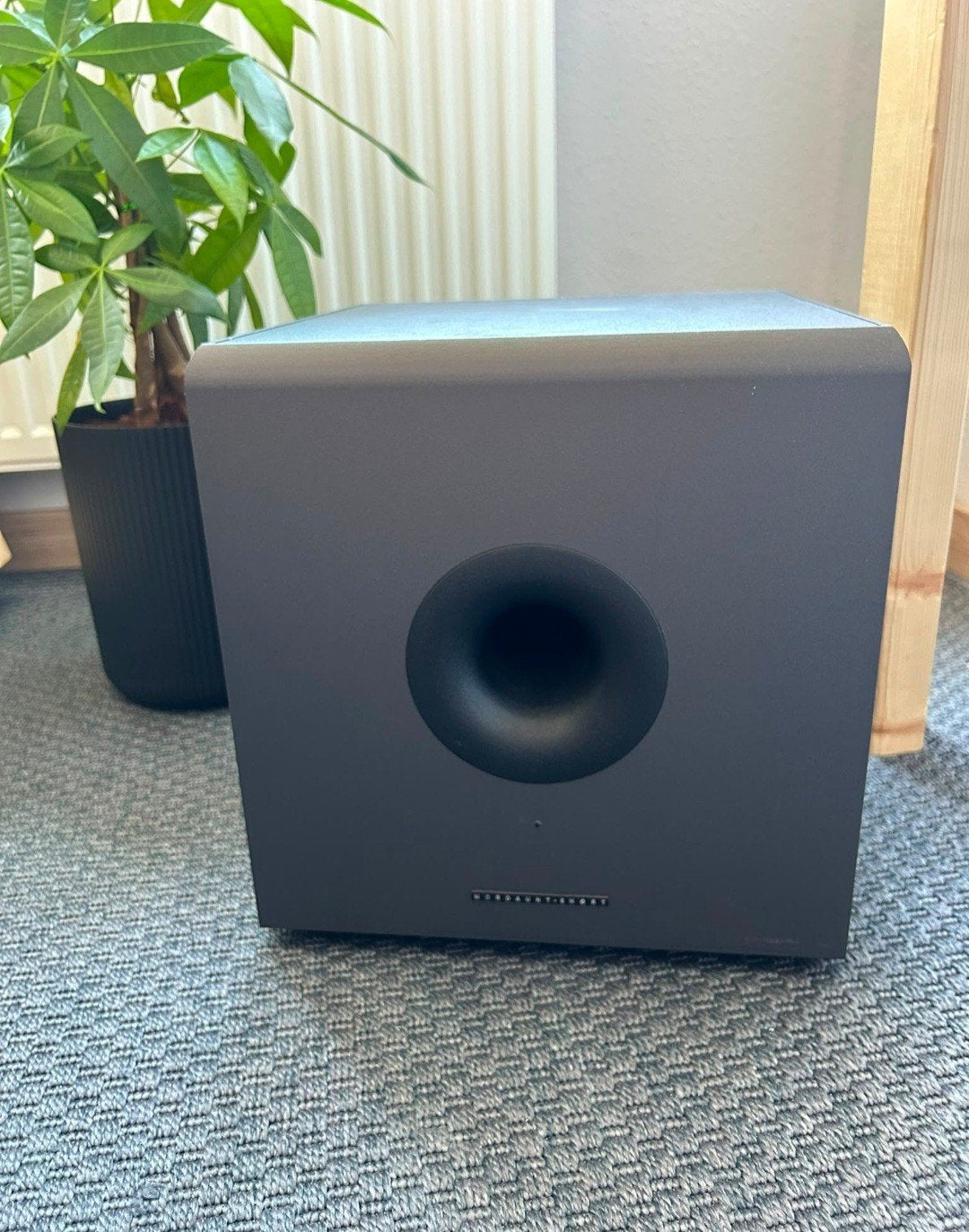 Mordaunt-Short MS308 250 Watt Actieve Subwoofer, Audio, Tv en Foto, Luidsprekers, Gebruikt, Subwoofer, Mordaunt Short, Ophalen