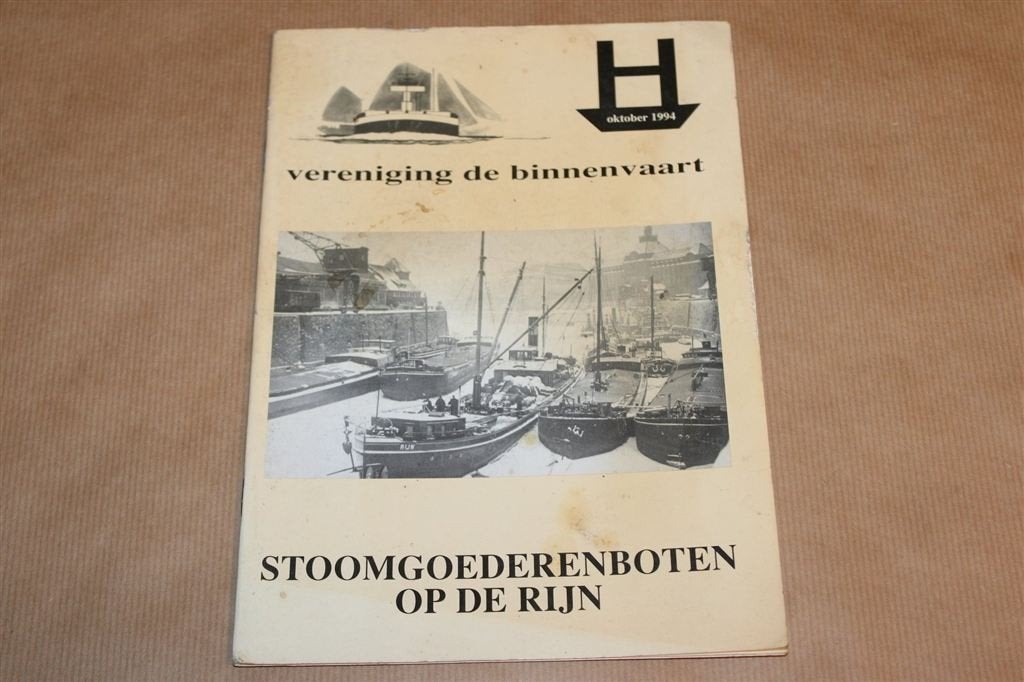 Stoomgoederenboten op de Rijn — Historie Binnenvaart, Gebruikt, -, -, Ophalen of Verzenden