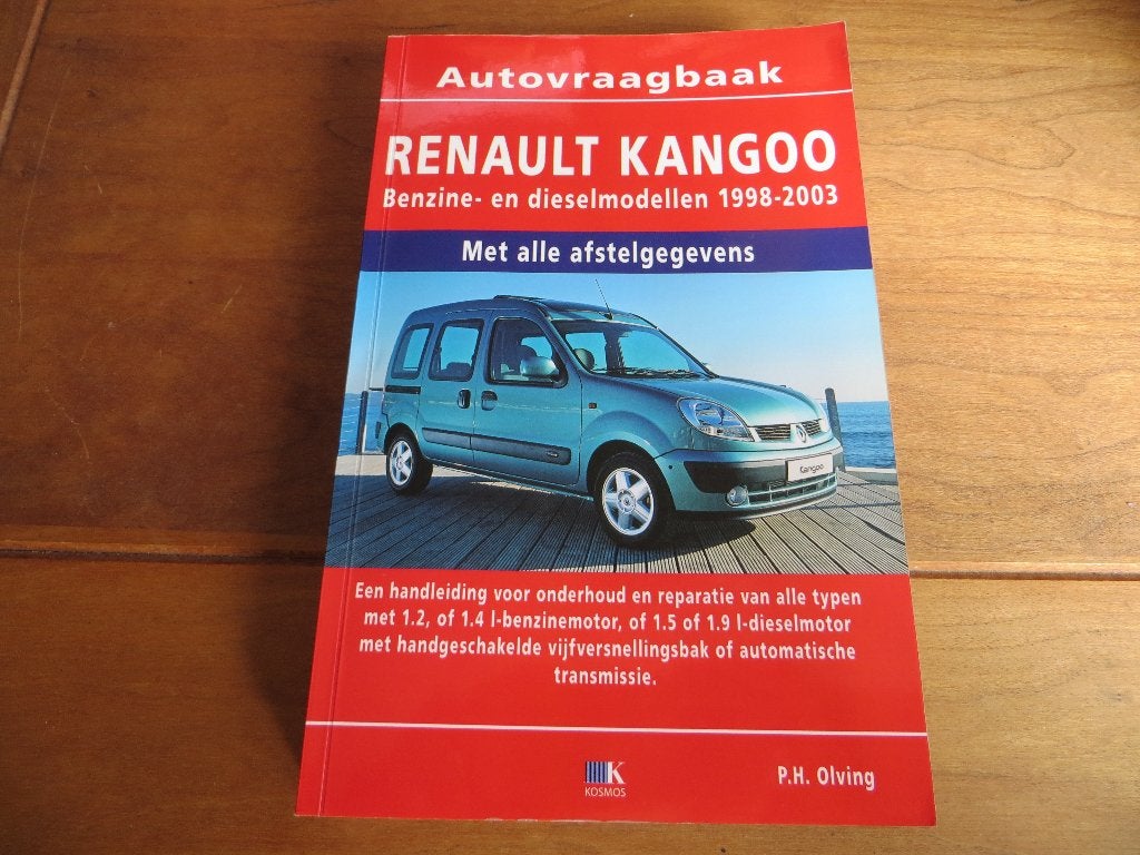 Vraagbaak Renault Kangoo benzine, diesel 1998-2003, 388 blz., Ophalen of Verzenden