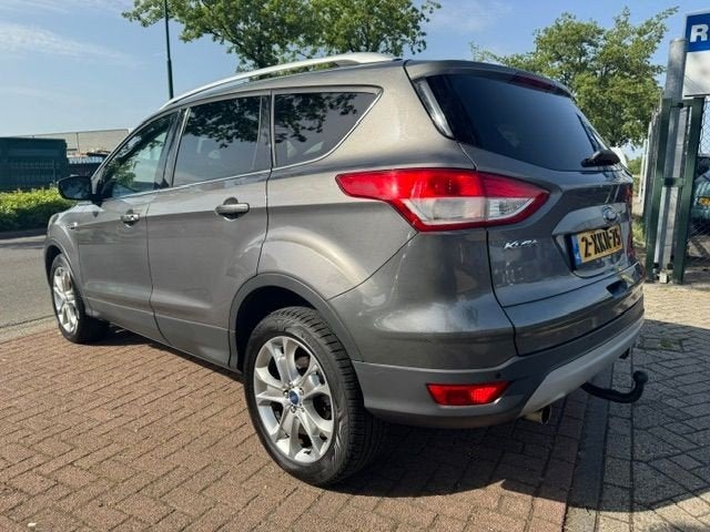Ford Kuga 1.6 150pk Titanium X-Pack 169.000km Airco/ECC,Navi, Auto's, Voorwielaandrijving, Gebruikt, Zwart, 4 cilinders