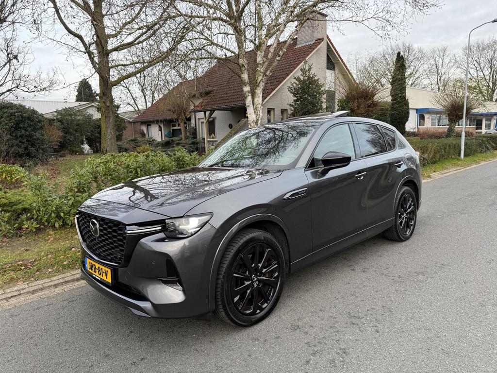 Mazda CX-60 2.5 e-SkyActiv PHEV Homura 328PK Pano•Trekhaak, Auto's, Automaat, Gebruikt, Euro 6, 4 cilinders