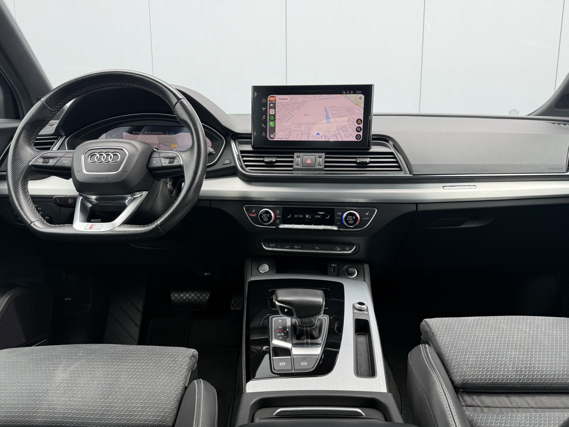 Audi Q5 50 TFSI e S edition Automaat Schuifdak/SOH 96.9%!, Dealer onderhouden, Gebruikt, Euro 6, 4 cilinders