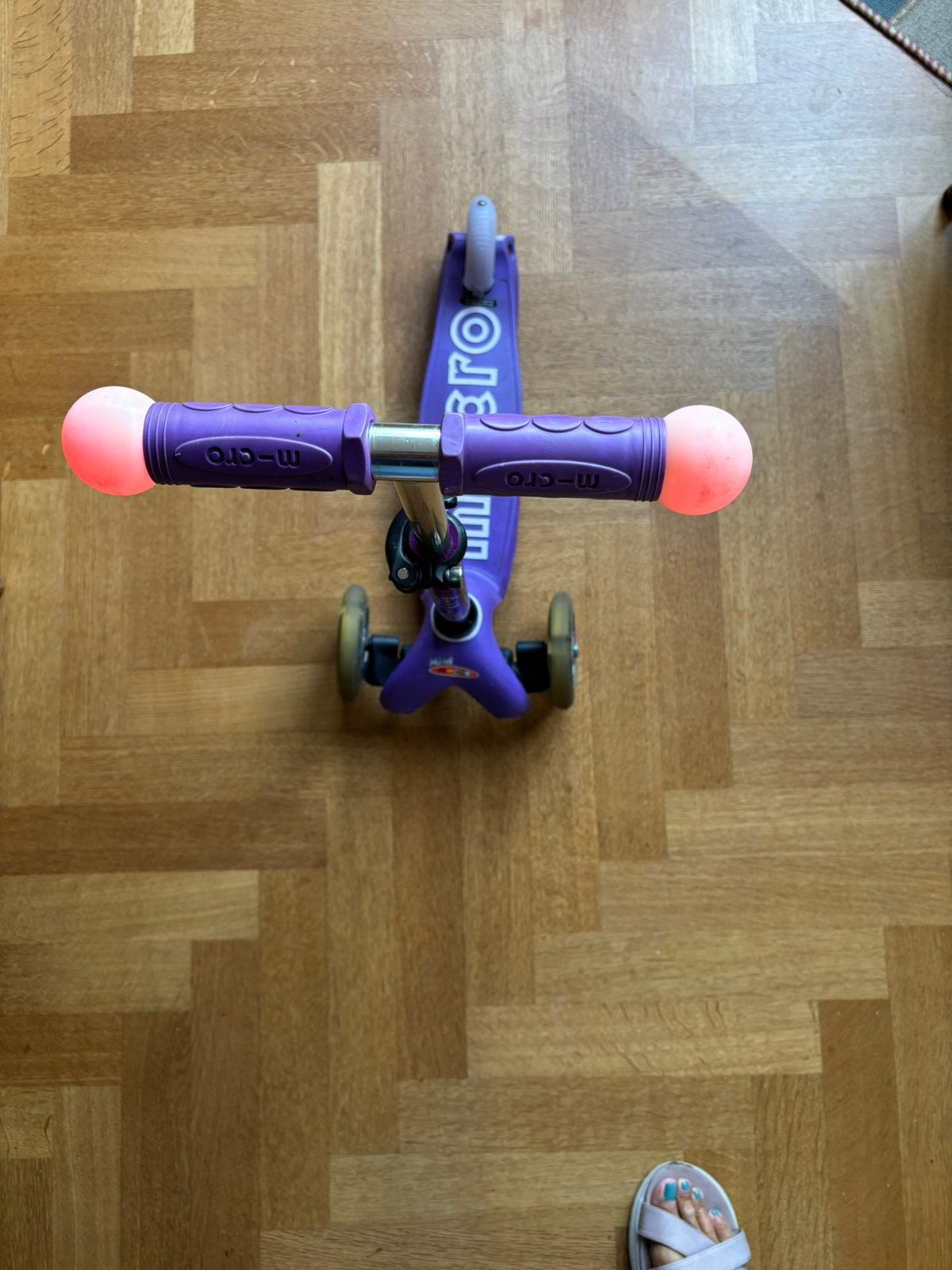 Micro mini purple magic step led, Ophalen, Gebruikt