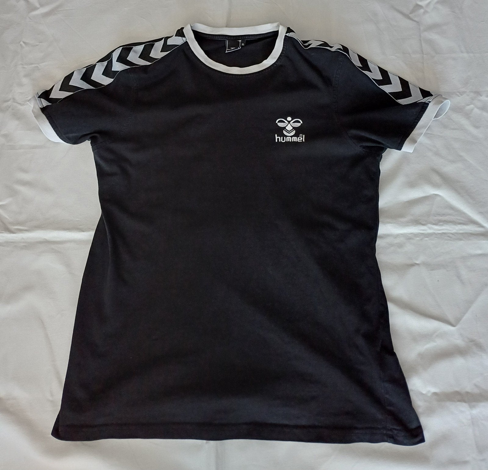 Hummel Old School Davenport Mens Slimfit T-Shirt (M/L), Maat 52/54 (L), Zwart, Ophalen of Verzenden, Zo goed als nieuw