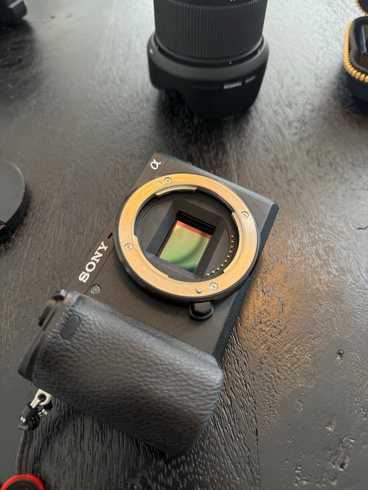 Sony a6500 body only, Audio, Tv en Foto, Gebruikt, Beeldstabilisatie, Ophalen of Verzenden, Accu