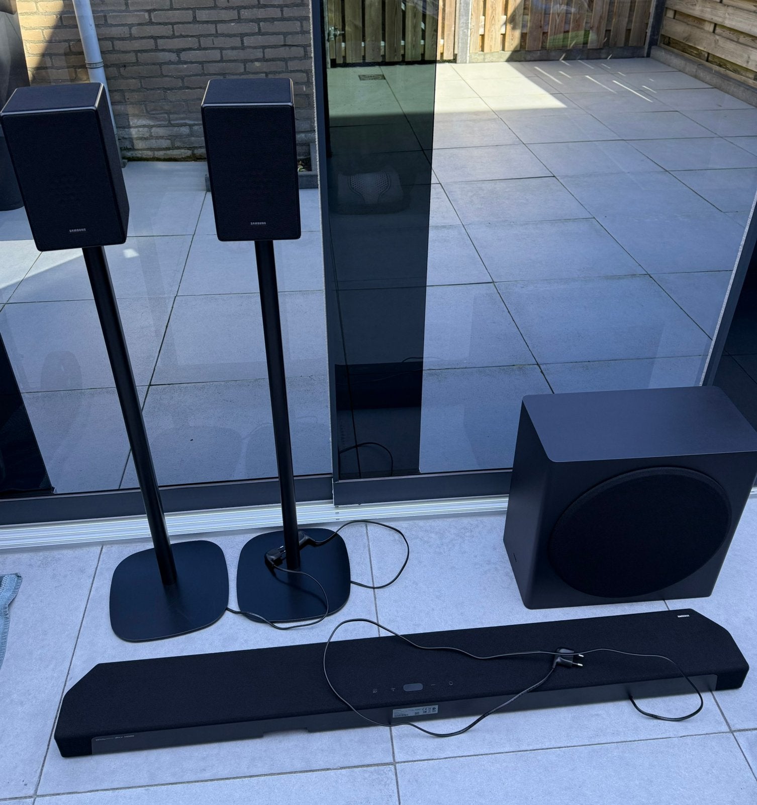 Samsung HW-Q950T Soundbar Subwoofer Speakers met Standaard, Ophalen, Bluetooth, Zo goed als nieuw
