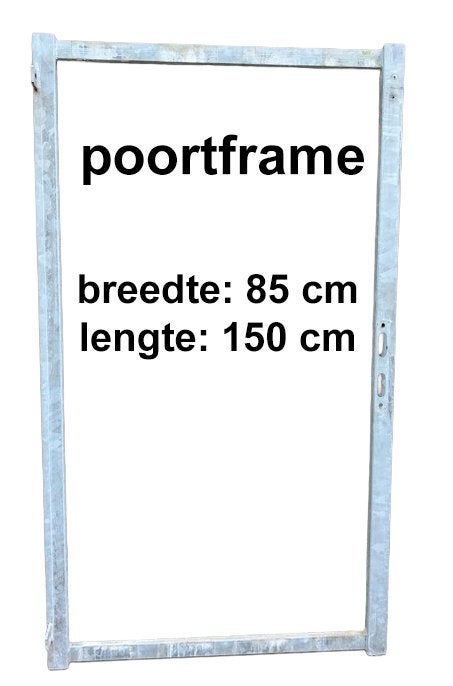 Poortframe, Ophalen, Gebruikt, Minder dan 100 cm, 100 tot 150 cm
