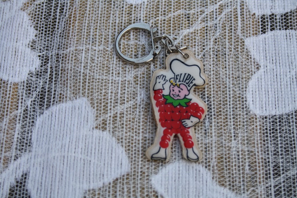 Vintage Flipje Tiel Sleutelhanger - Fruitige Vriend, Ophalen of Verzenden, Gebruikt, Knuffel of Figuurtje