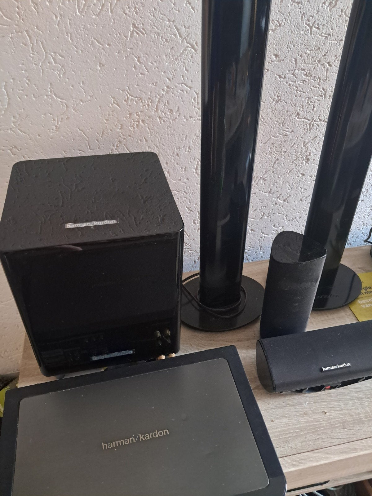Harman Kardon 5.1 dolby surround set, 70 watt of meer, 5.1-systeem, Overige spelers, Ophalen