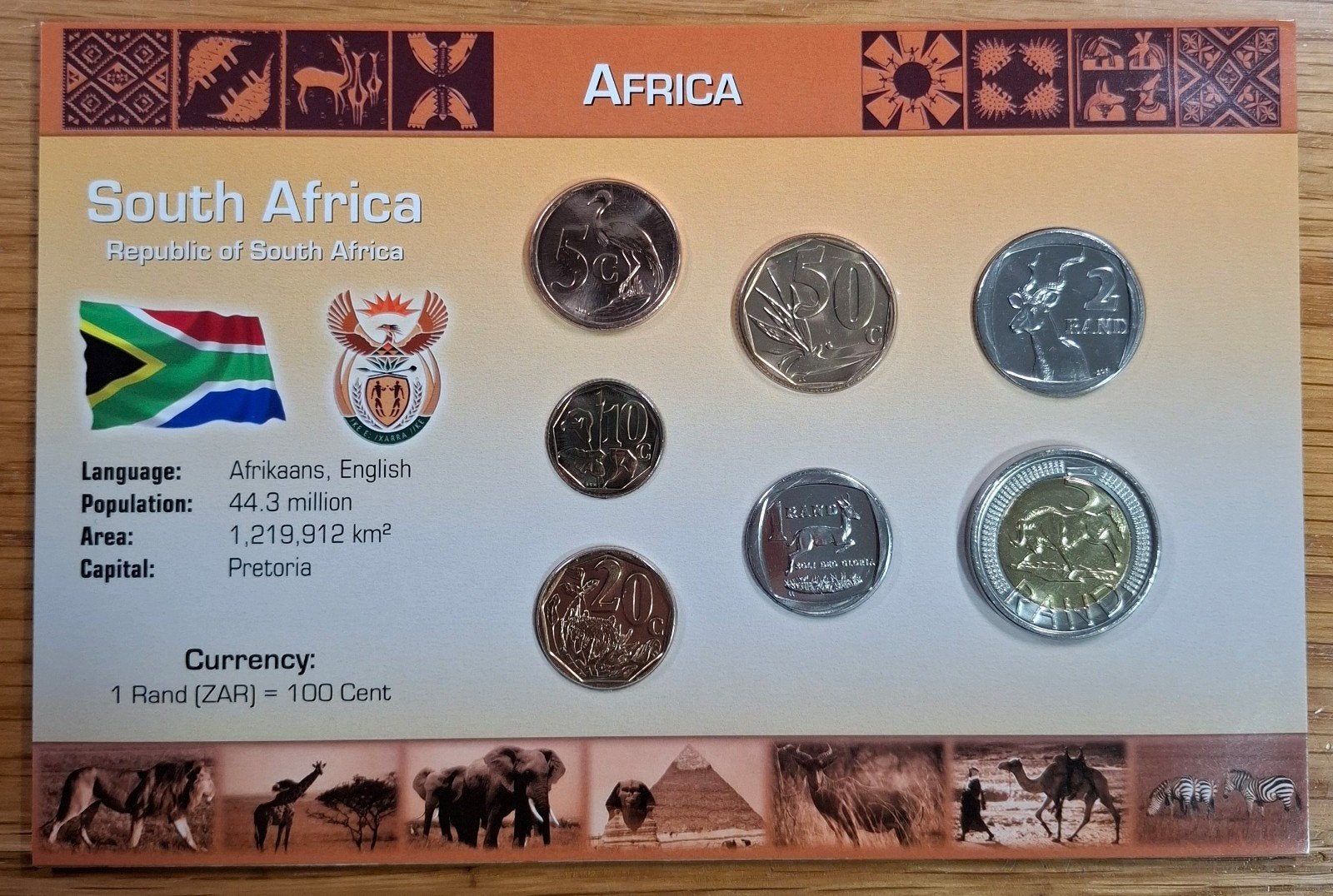 24# Coins of the World muntset Zuid Afrika, Ophalen of Verzenden, Zuid-Afrika