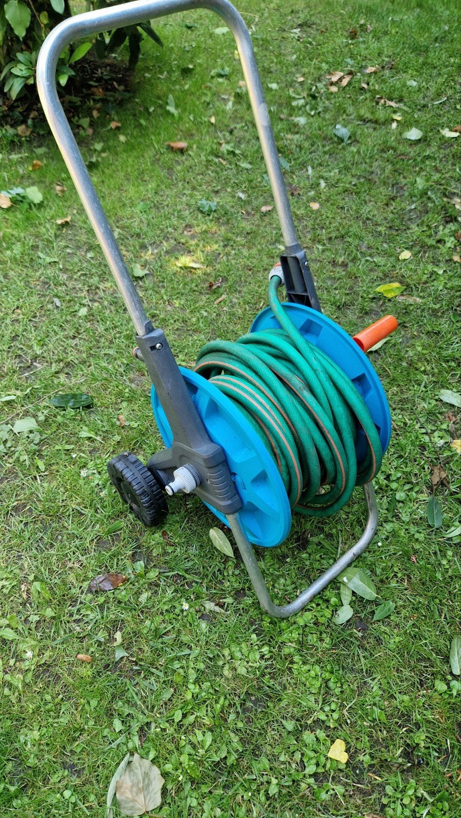 Gardena slangenwagen/ haspel, Ophalen of Verzenden, Gebruikt, Tuinslanghaspel