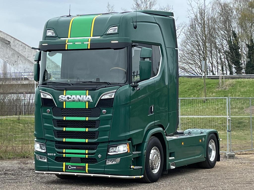 Scania S590 V8 | Full Air | Retarder | Leather Seats | Perfe, Automaat, Stof, Scania, Adaptive Cruise Control