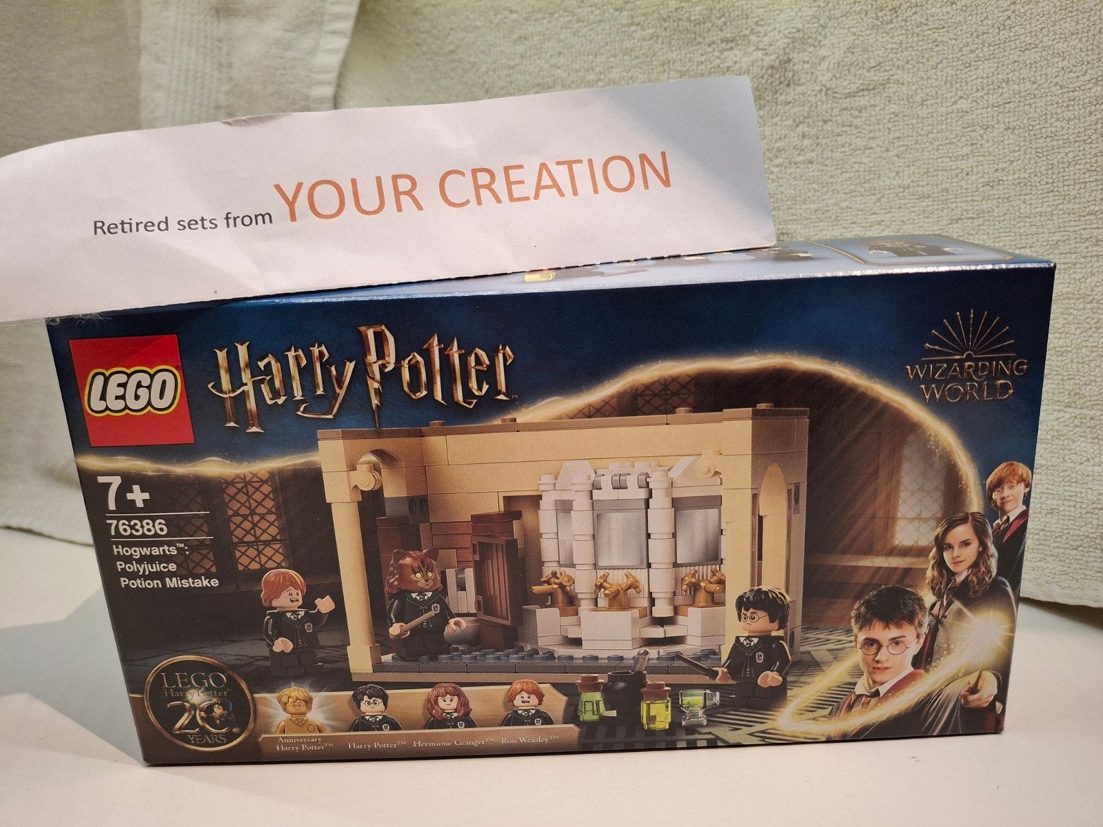 NIEUW Lego 76386 Hogwarts Polyjuice Potion Mistake, Kinderen en Baby's, Speelgoed | Duplo en Lego, Inclusief minifiguren, Lego