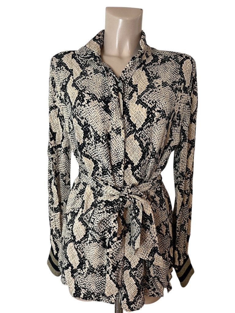 By Malene Birger blouse M, Maat 38/40 (M), Ophalen of Verzenden, Zo goed als nieuw, Grijs