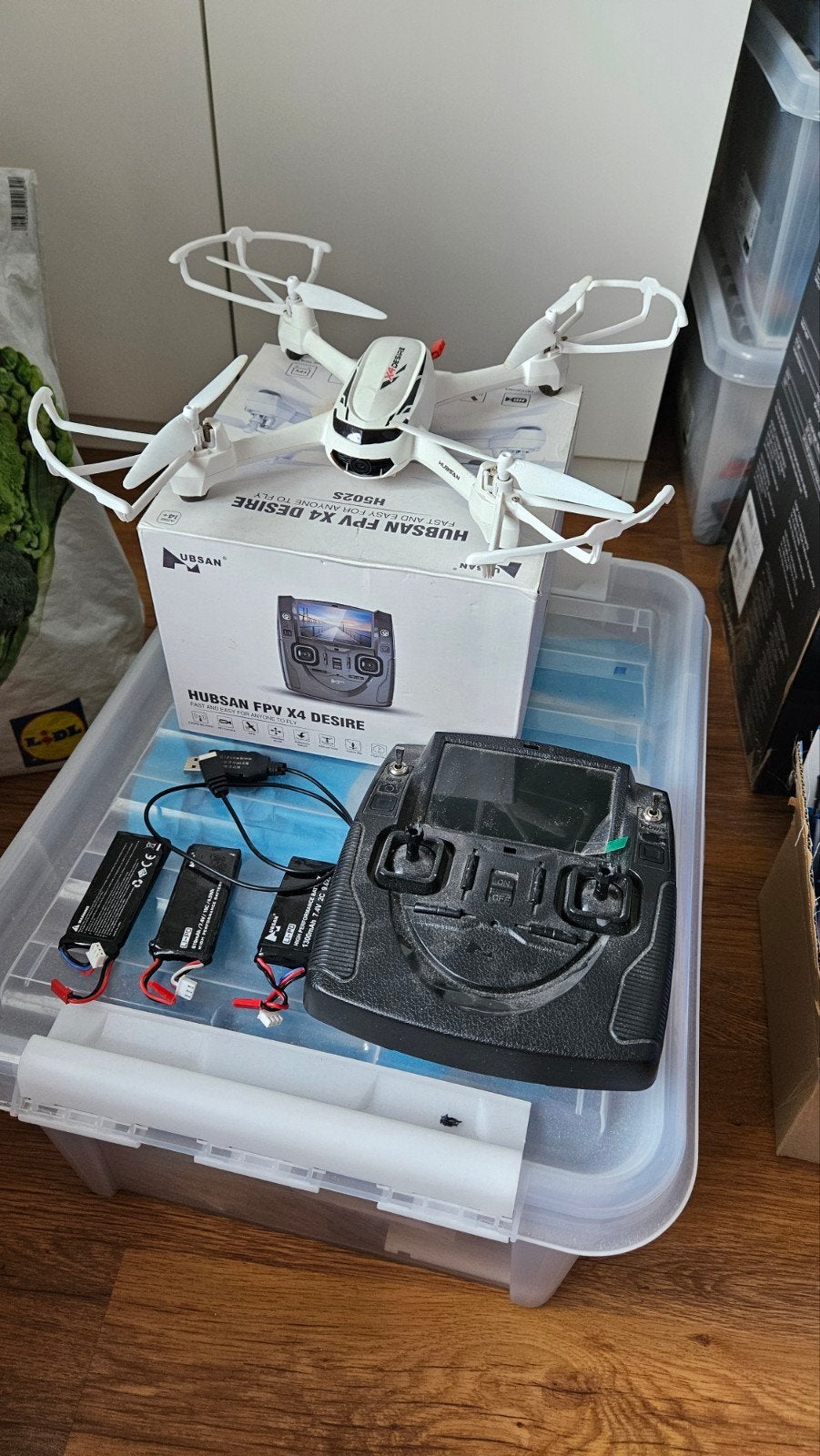 Hubsan FPV X4 Desire H502S Drone met GPS en FPV-controller, Ophalen of Verzenden