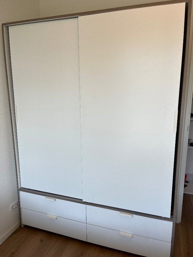 Ikea Trysil Wardrobe 155 x 205 cm, Huis en Inrichting, Ophalen, 200 cm of meer, 150 tot 200 cm, Zo goed als nieuw