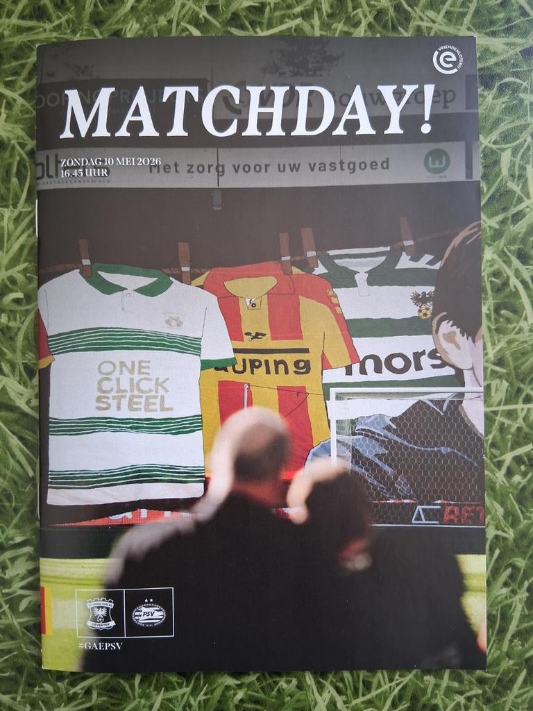 Voetbal programmaboekje Go Ahead Eagles - PSV Eindhoven, Ophalen of Verzenden, Nieuw, PSV, Poster, Plaatje of Sticker