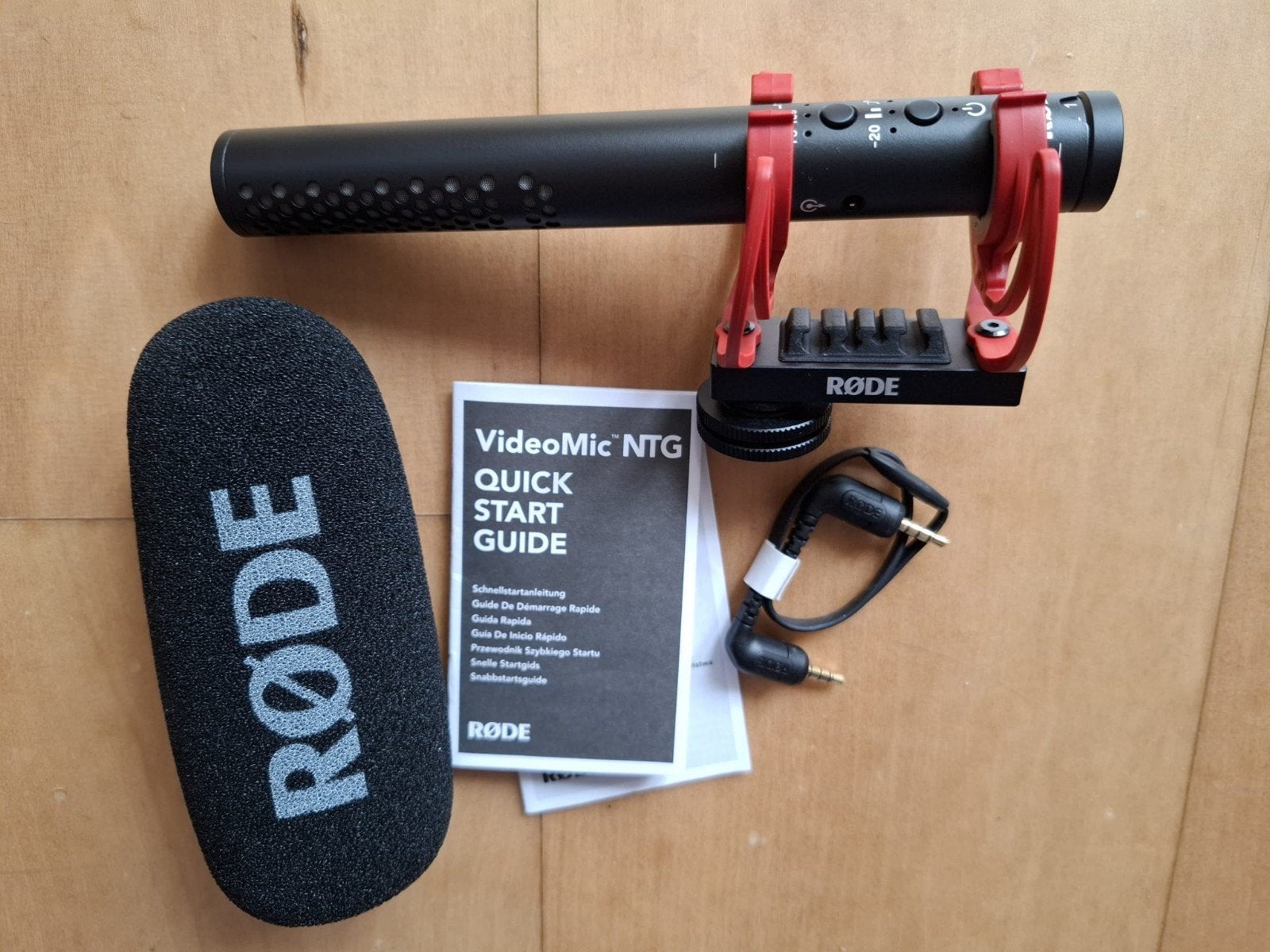 Røde VideoMic NTG + windshield, Ophalen of Verzenden, Nieuw, Video