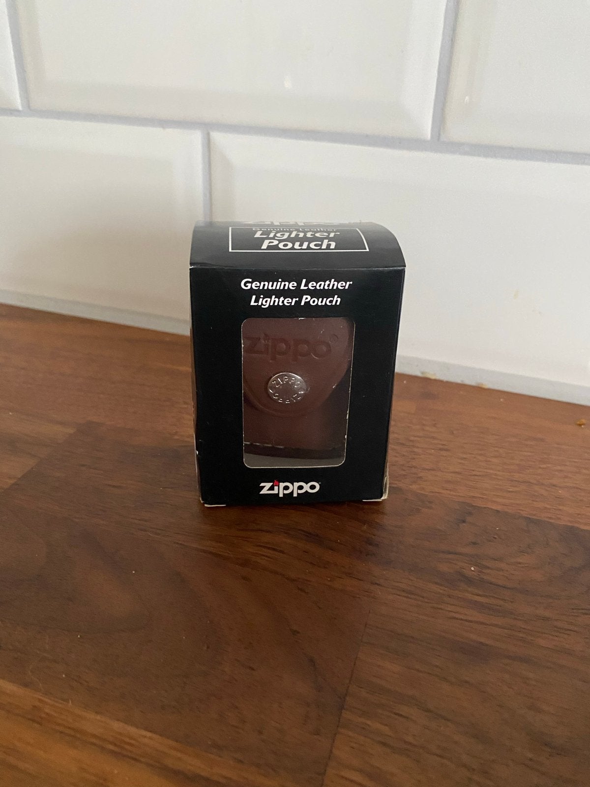 Zippo hoesje voor aan de riem - nieuw in doos, Ophalen of Verzenden, Nieuw, Overige typen