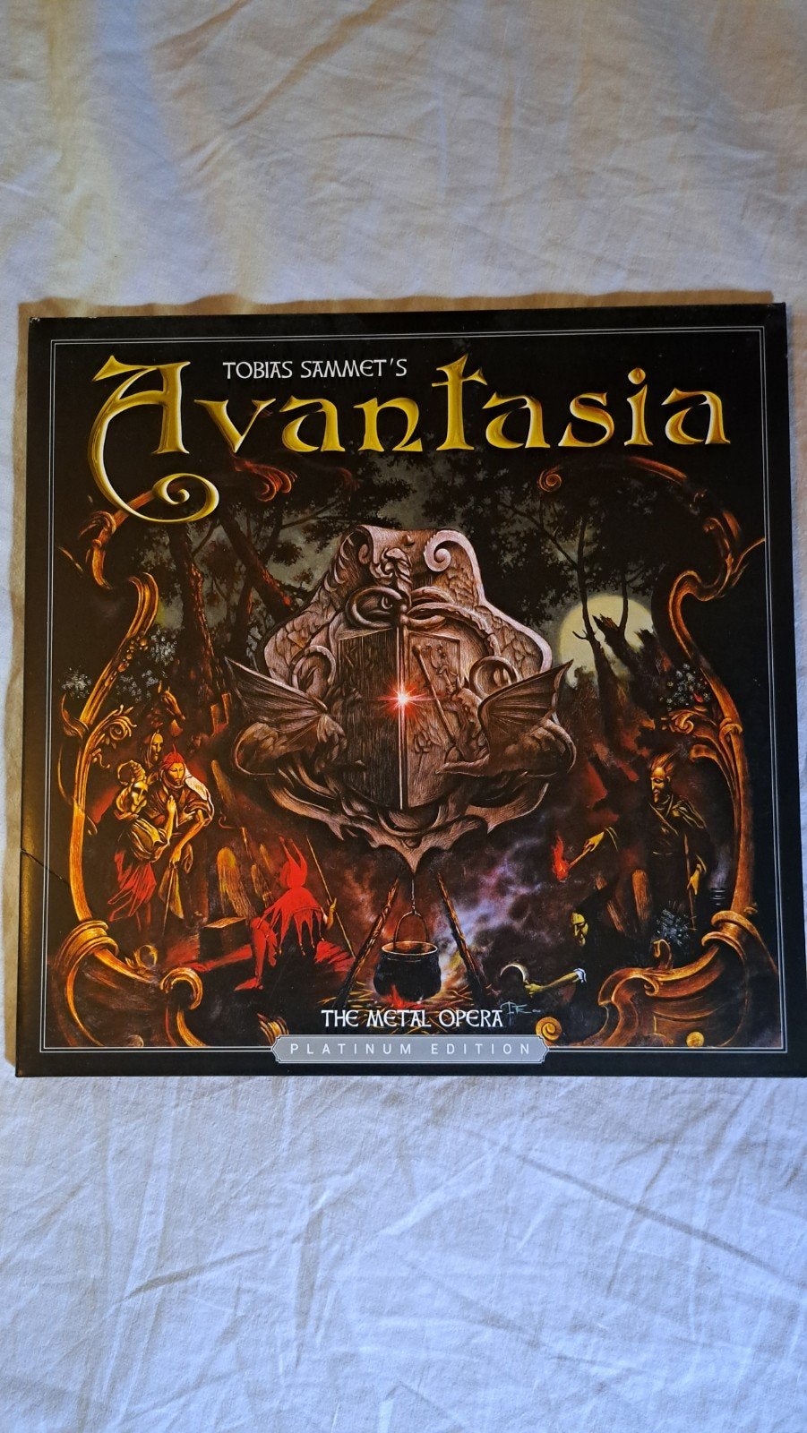 Avantasia - The Metal Opera LP (Clear Vinyl, Cd's en Dvd's, Zo goed als nieuw, 12 inch, Dubbel-LP, Colored vinyl