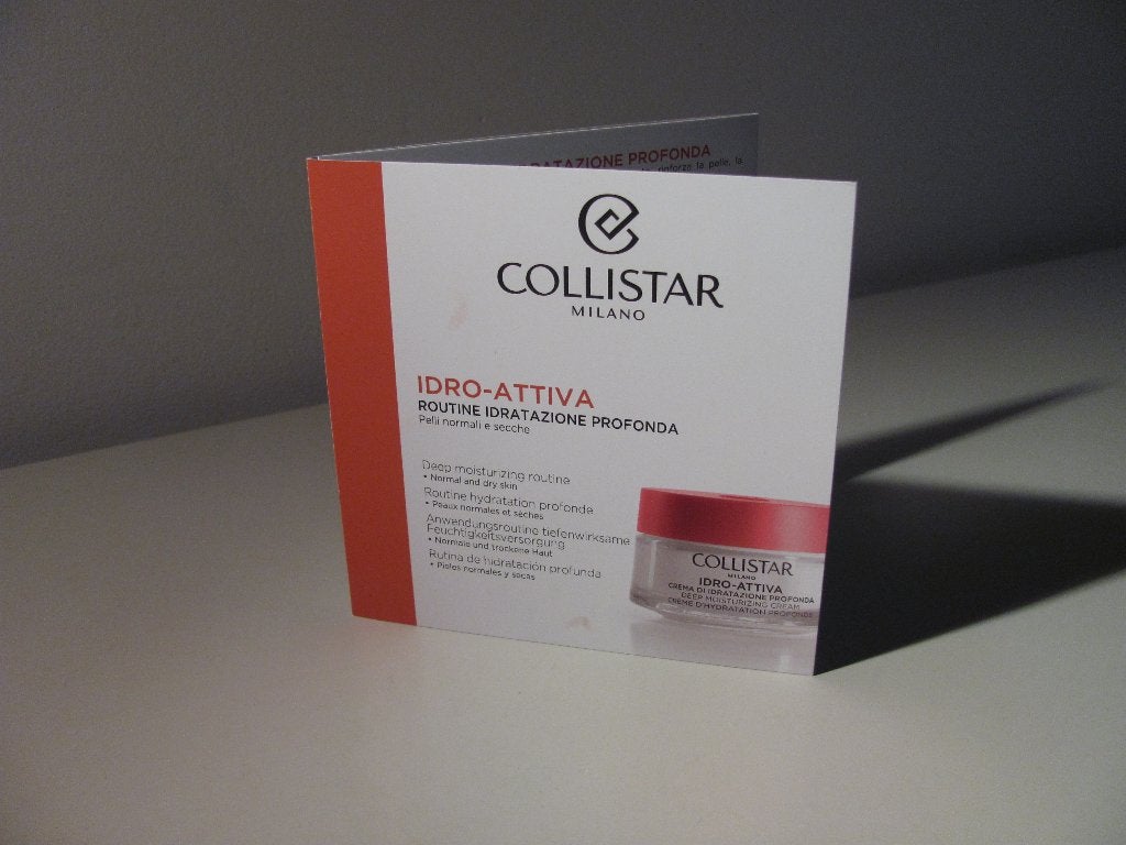 Collistar : Creme en anti-age druppels proefje, sample, Ophalen of Verzenden, Nieuw, Gehele gezicht, Verzorging