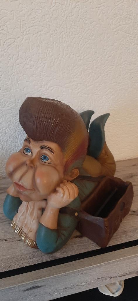 Laven efteling Lummel met blauwe jas, Verzamelen, Efteling, Ophalen of Verzenden, Zo goed als nieuw, Beeldje of Poppetje