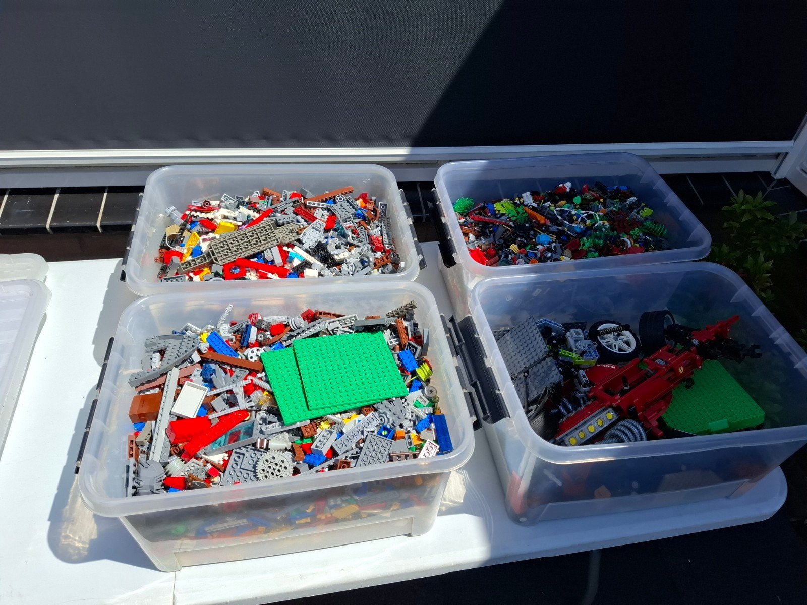 21 kilo lego, Ophalen