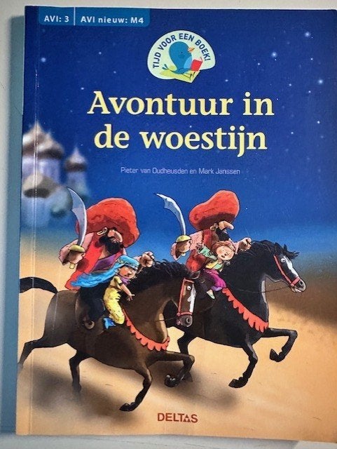 Avontuur in de woestijn, AVI 3, nog Nieuw (B72), Ophalen of Verzenden, Nieuw, Pieter van Oudheusden, Fictie algemeen
