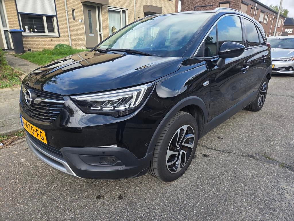Opel Crossland X 1.2 Automaat 2018 vol opties, Auto's, Opel, 840 kg, Zwart, 19 km/l, 3 cilinders