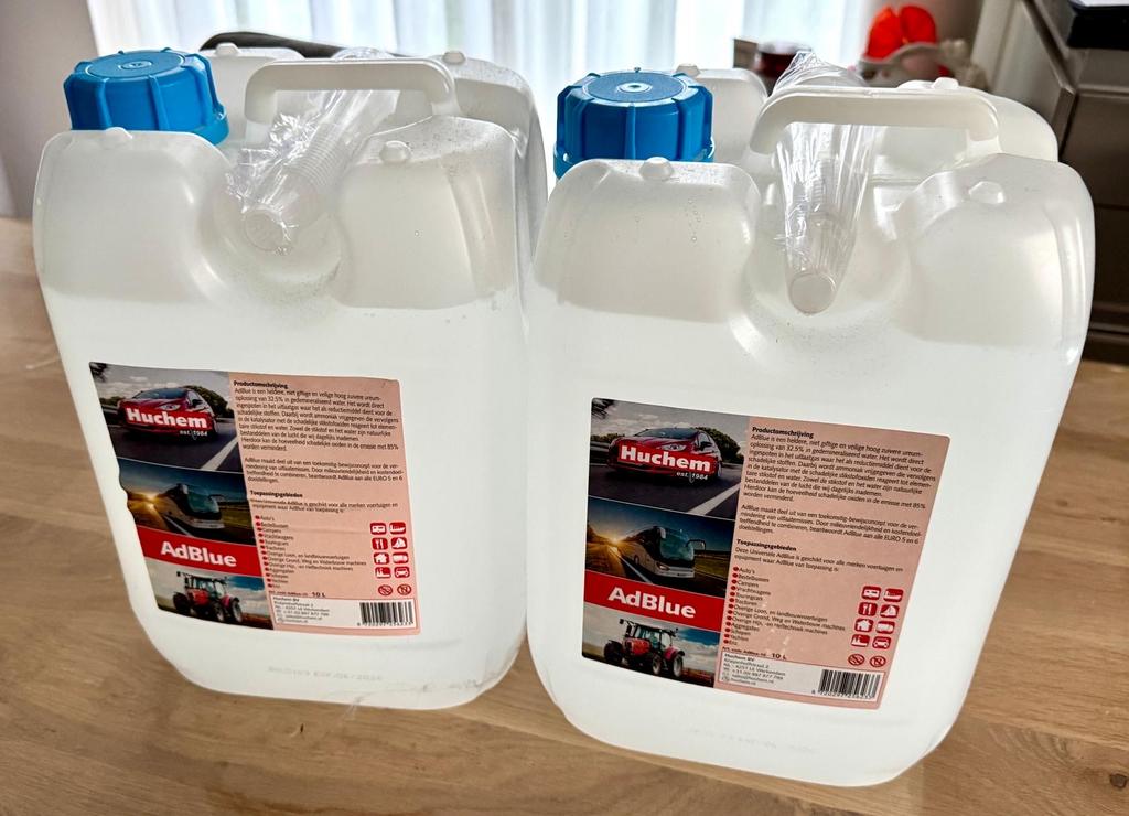 2x 10L Huchem AdBlue - Nieuw en Ongeopend, Auto diversen, Onderhoudsmiddelen, Ophalen