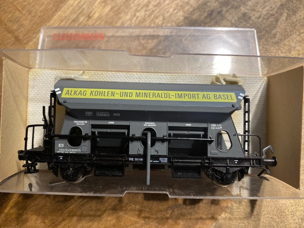 Fleischmann 5511 Zelflosser, Gelijkstroom, Fleischmann, Wagon, Ophalen of Verzenden