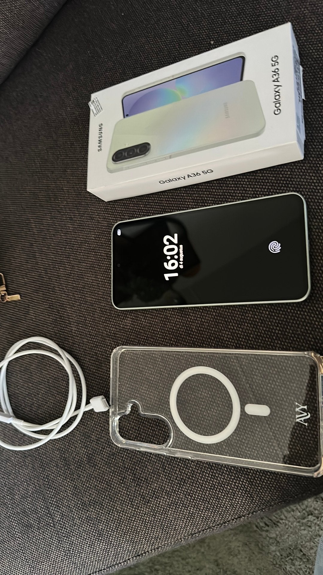 Nieuwe samsung A36 April gekocht, Telecommunicatie, Mobiele telefoons | Hoesjes en Frontjes | Apple iPhone, Ophalen of Verzenden