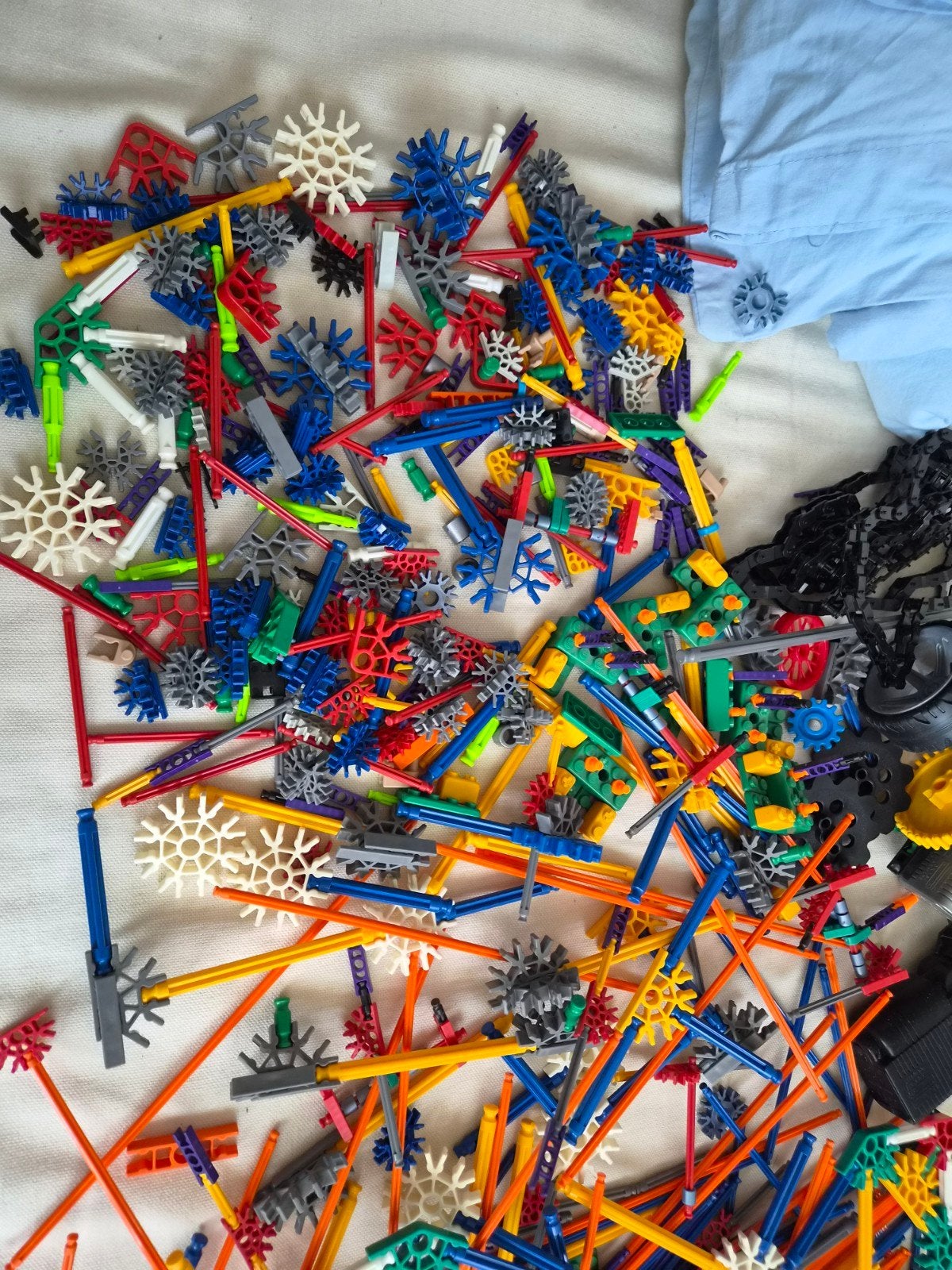 Grote partij K'nex bouwblokken en onderdelen, Ophalen of Verzenden, Gebruikt, K'nex
