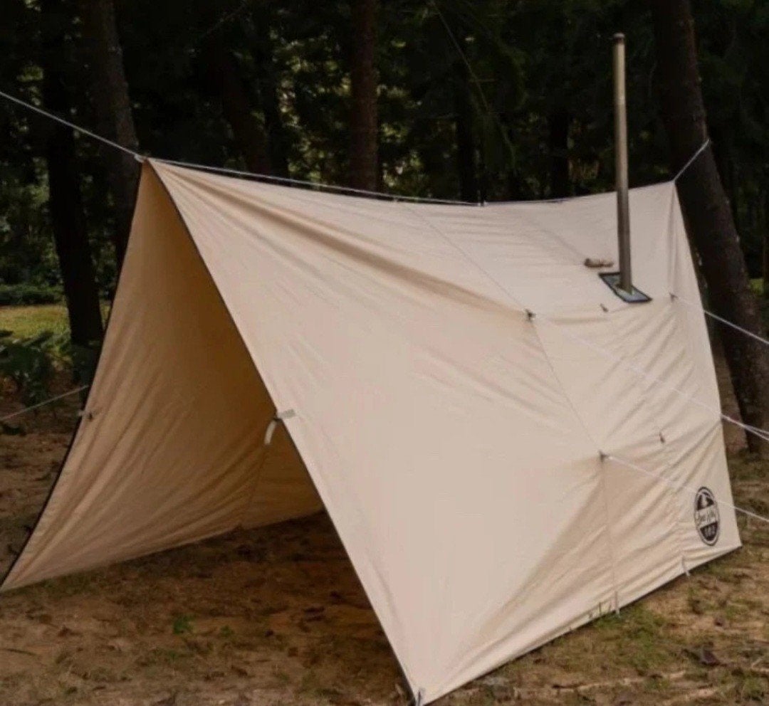 Pomoly Lone Wolf 902 TC Tarp Tent - Nieuw (445x445cm), Ophalen of Verzenden