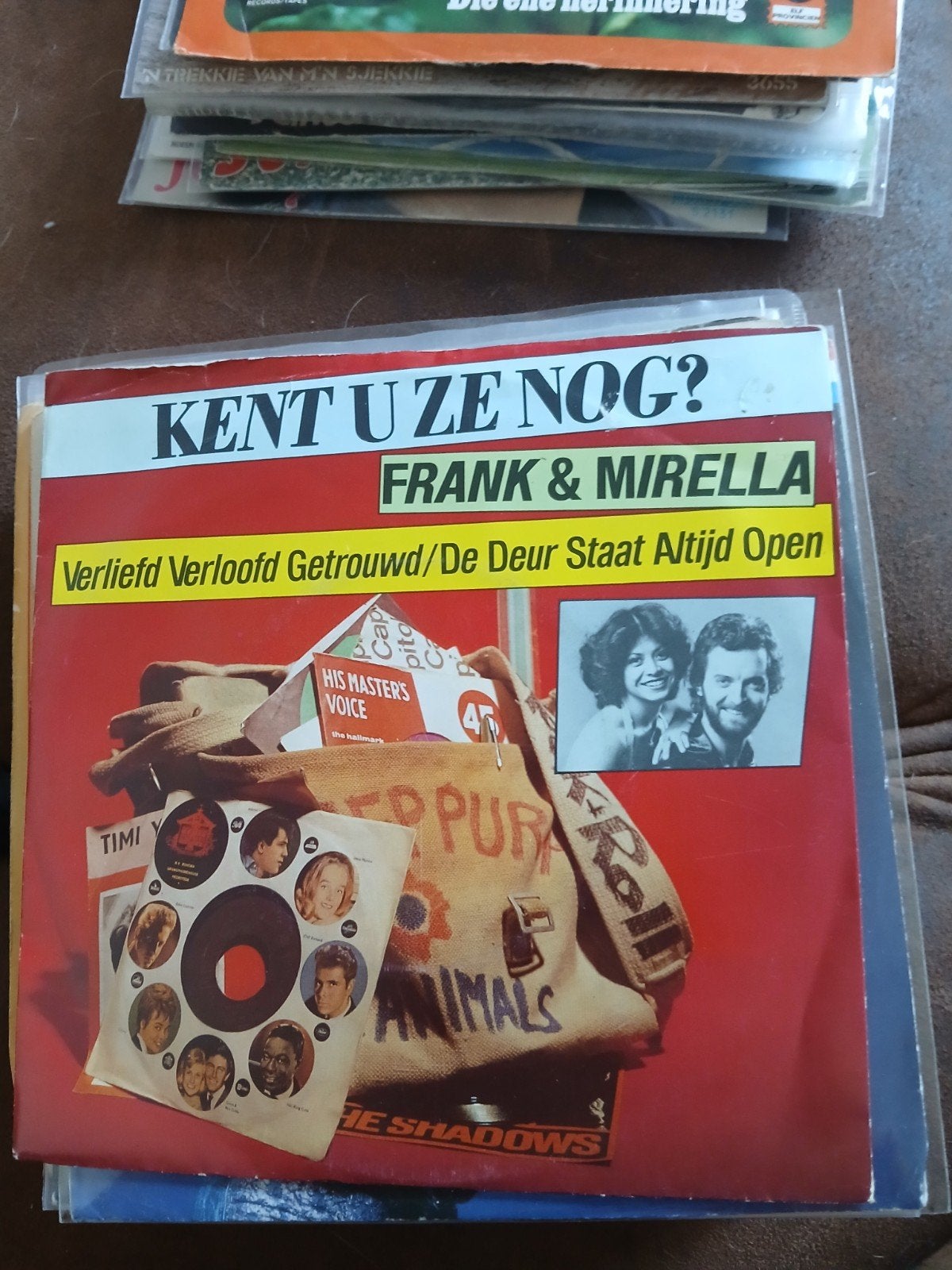 frank en mirella, Verzenden, Zo goed als nieuw, Overige formaten, Levenslied of Smartlap