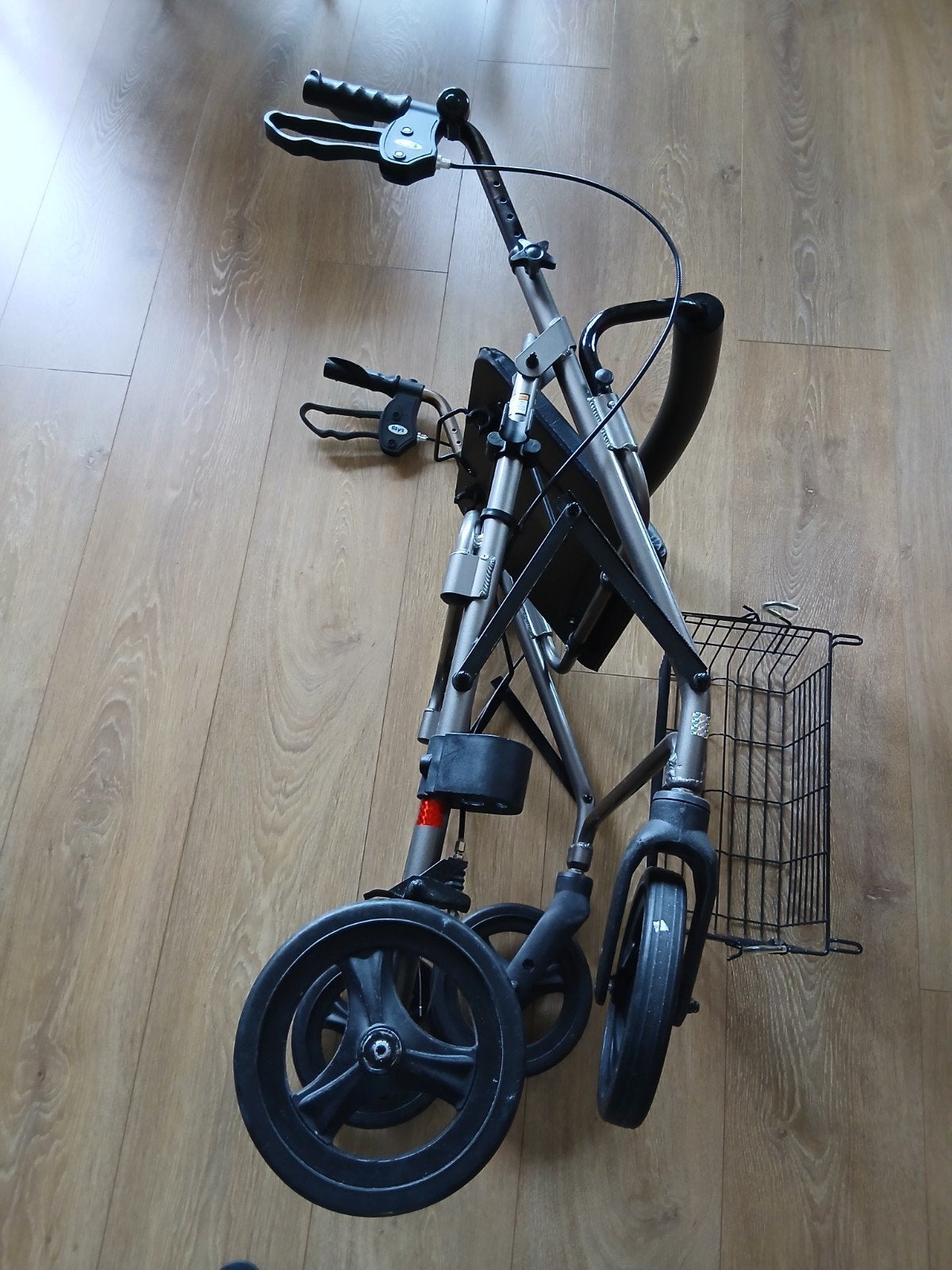 rollator te koop in prima staat., Ophalen, Inklapbaar, Duwrolstoel