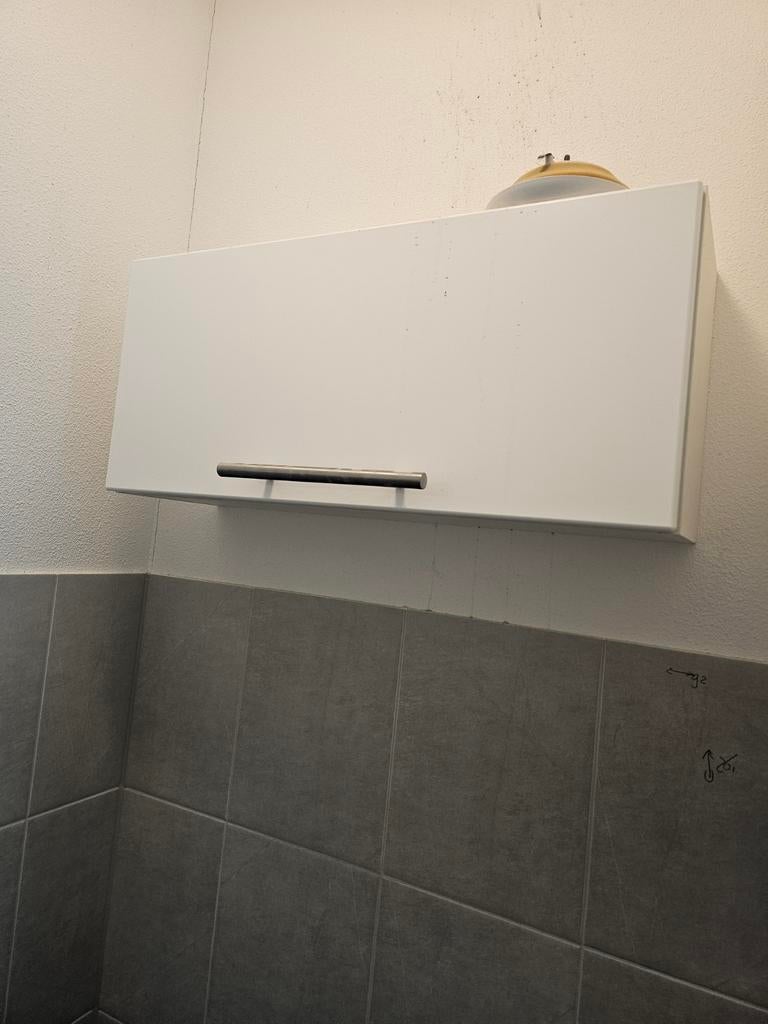 IKEA Vättern wandkast wit - badkamerkast, Huis en Inrichting, Ophalen
