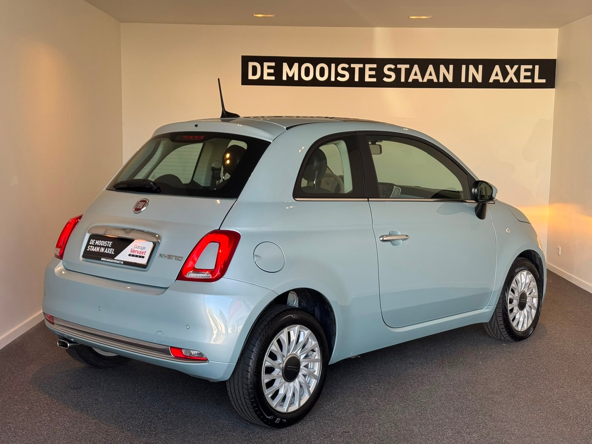 Fiat 500 1.0 Hybrid Dolcevita, Auto's, Voorwielaandrijving, Stof, Gebruikt, 4 stoelen