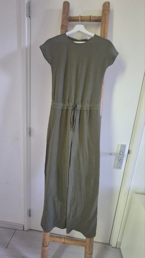 Groen broekpak HEMA, Ophalen of Verzenden, Zo goed als nieuw, Jongen of Meisje, Broek