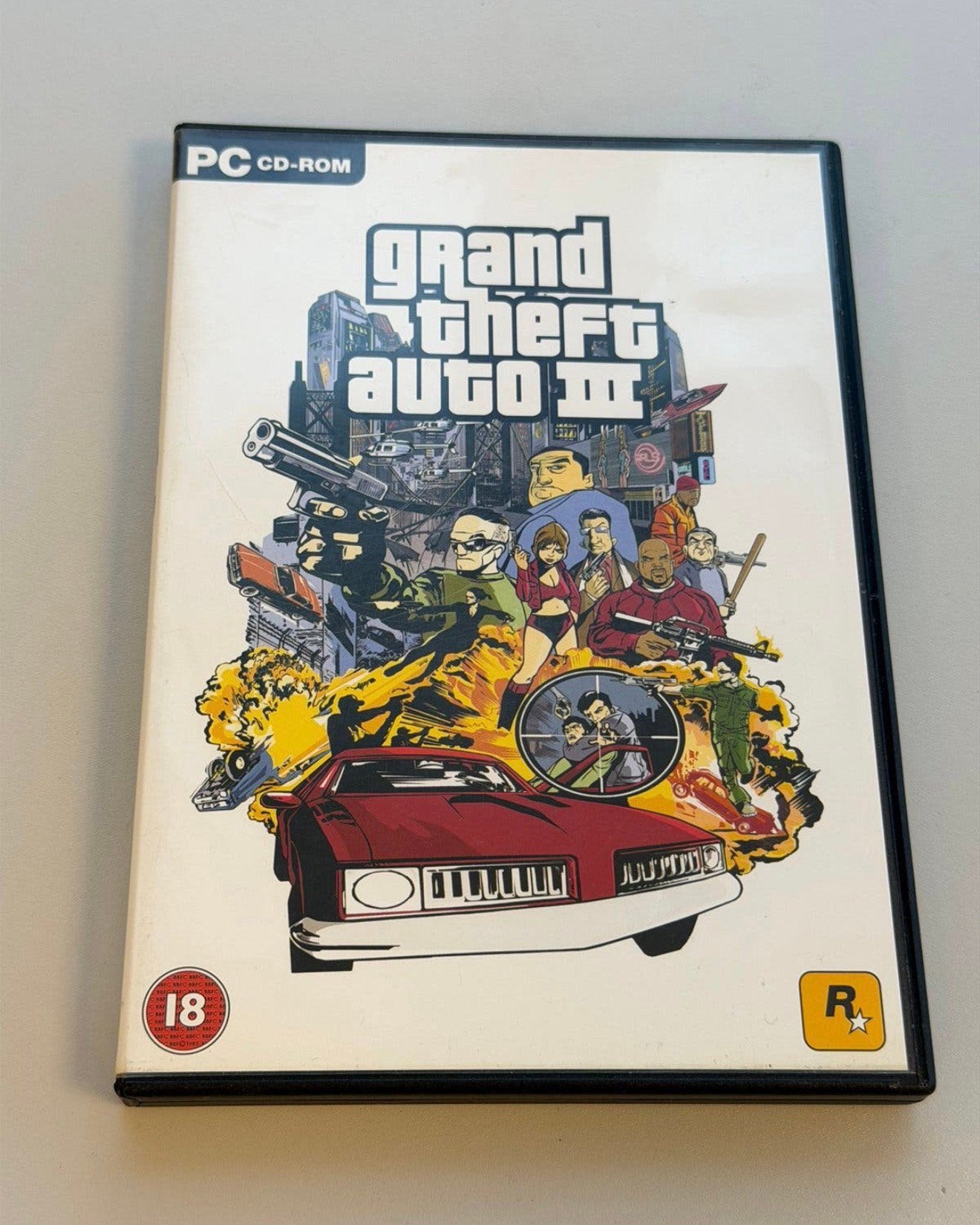 PC CD-ROM Grand Theft Auto III GTA 3 Compleet met boekje map, Spelcomputers en Games, Avontuur en Actie, P, Ophalen of Verzenden