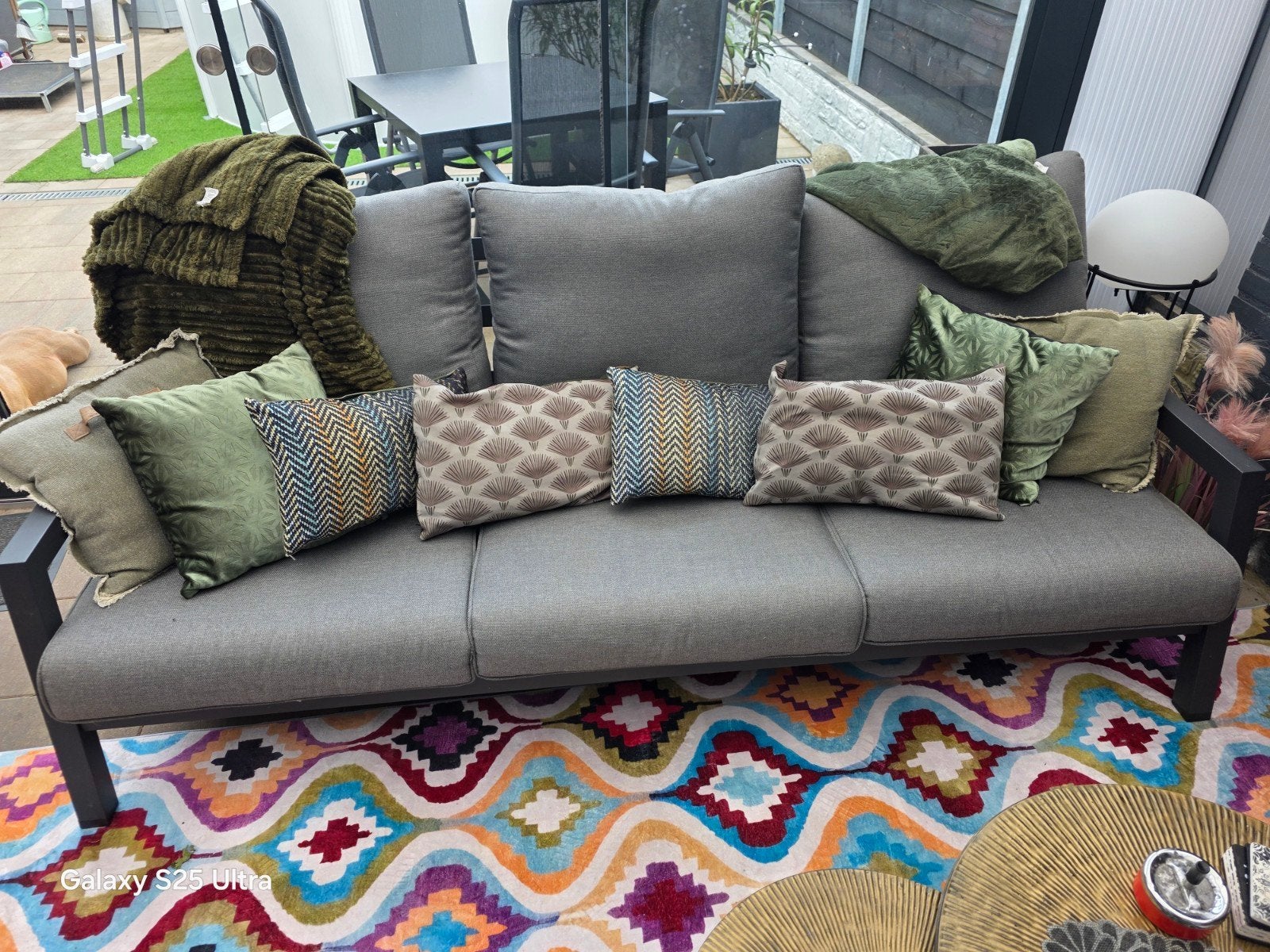 Luxe tuinset, Tuin en Terras, Ophalen, Bank