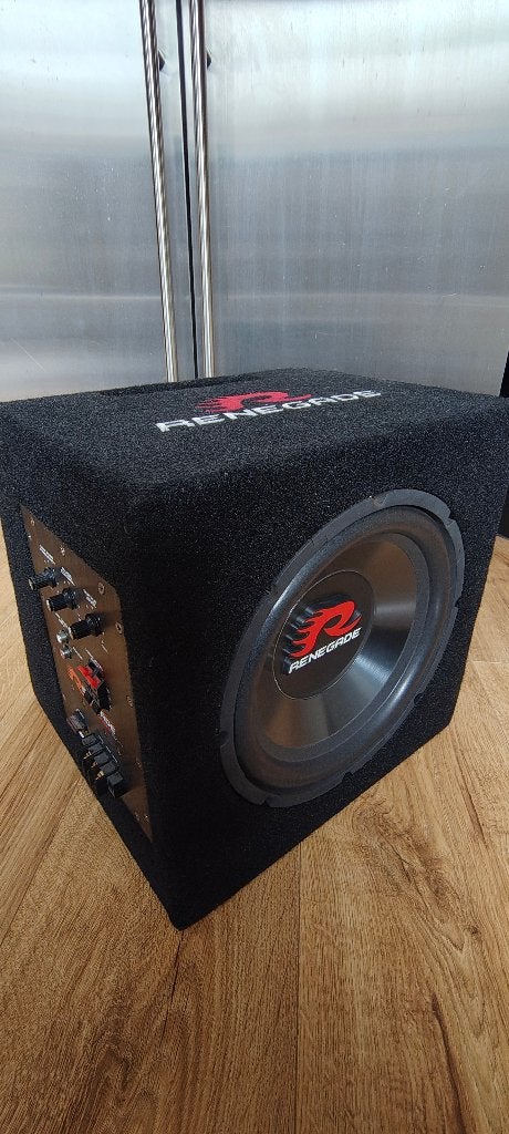 Renegade RX1000A subwoofer, Auto diversen, Autospeakers, Ophalen, Gebruikt