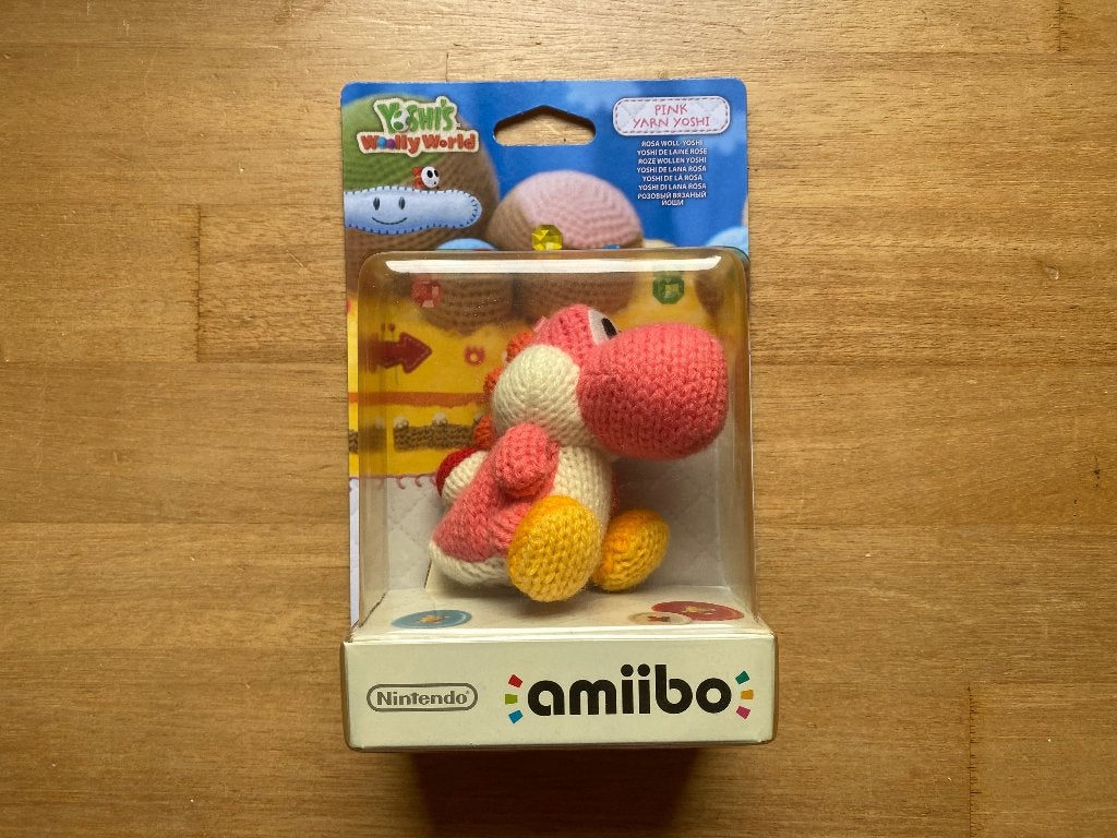 Yarn yoshi amiibo roze, Spelcomputers en Games, Avontuur en Actie, 1 speler, Nieuw, Ophalen of Verzenden