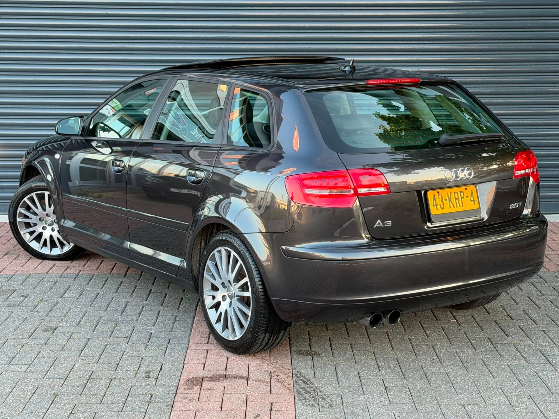 Audi A3 Sportback 2.0 TFSI READ TEXT! Automaat | Pano | Navi, 730 kg, Gebruikt, Zwart, 4 cilinders