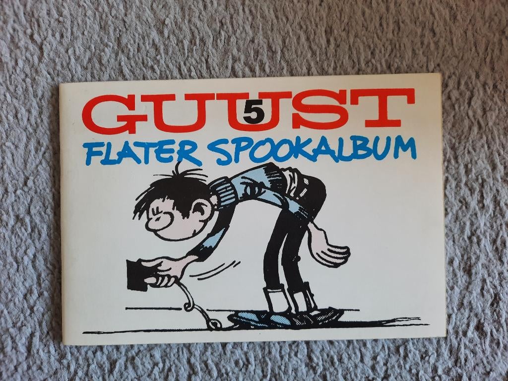 Guust Flater Spookalbum, Gelezen, Eén stripboek, Ophalen of Verzenden, André Franquin