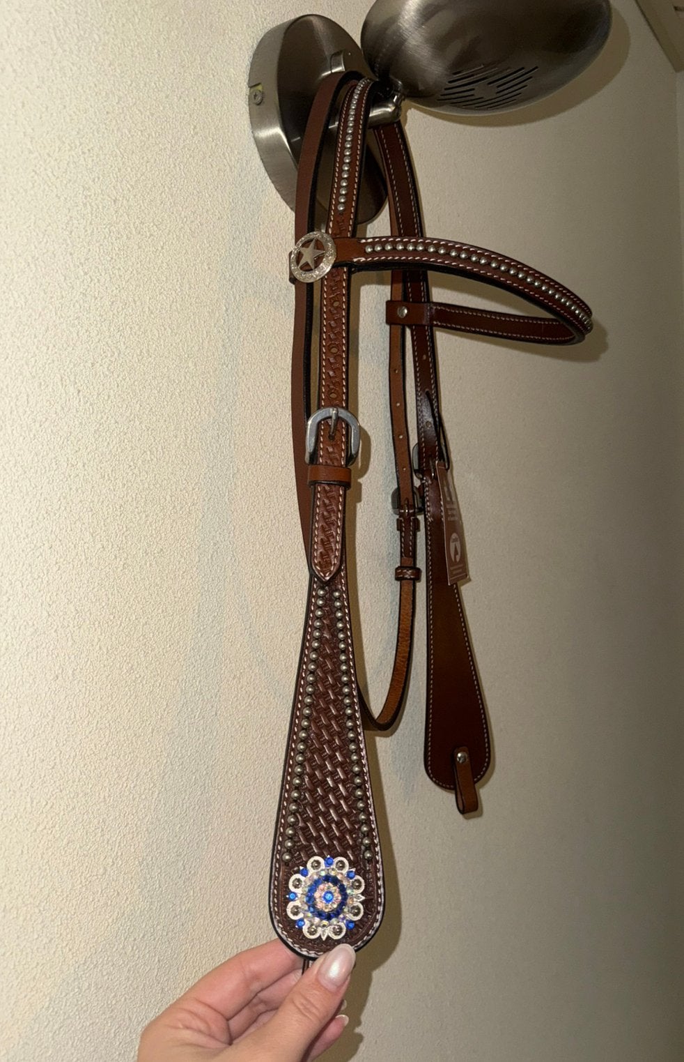Western showhoofdstel, Dieren en Toebehoren, Ophalen of Verzenden, Western, Hoofdstel, Cob