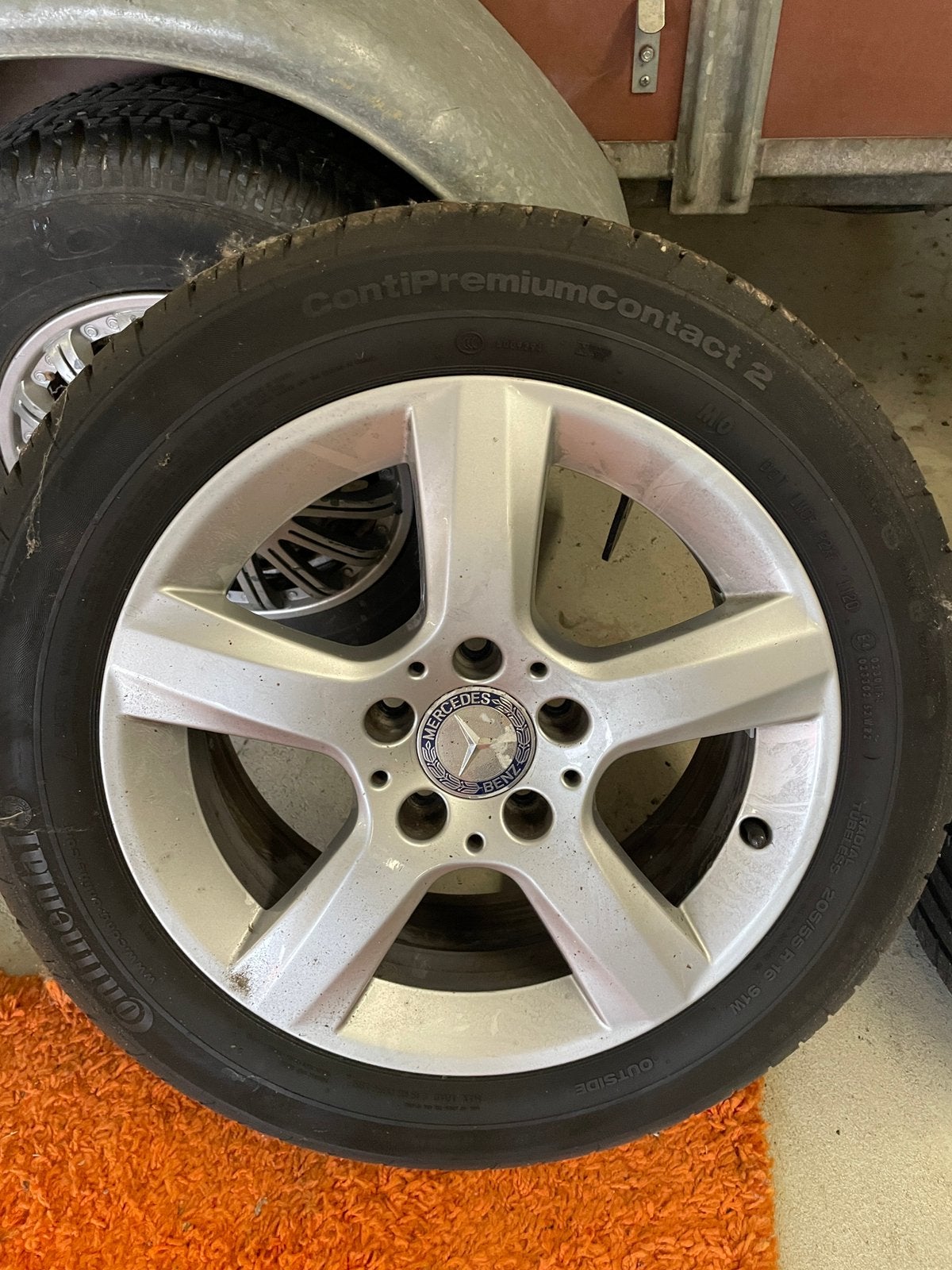 Mercedes SLK R172 Velgen / Bandenset, Ophalen, Gebruikt