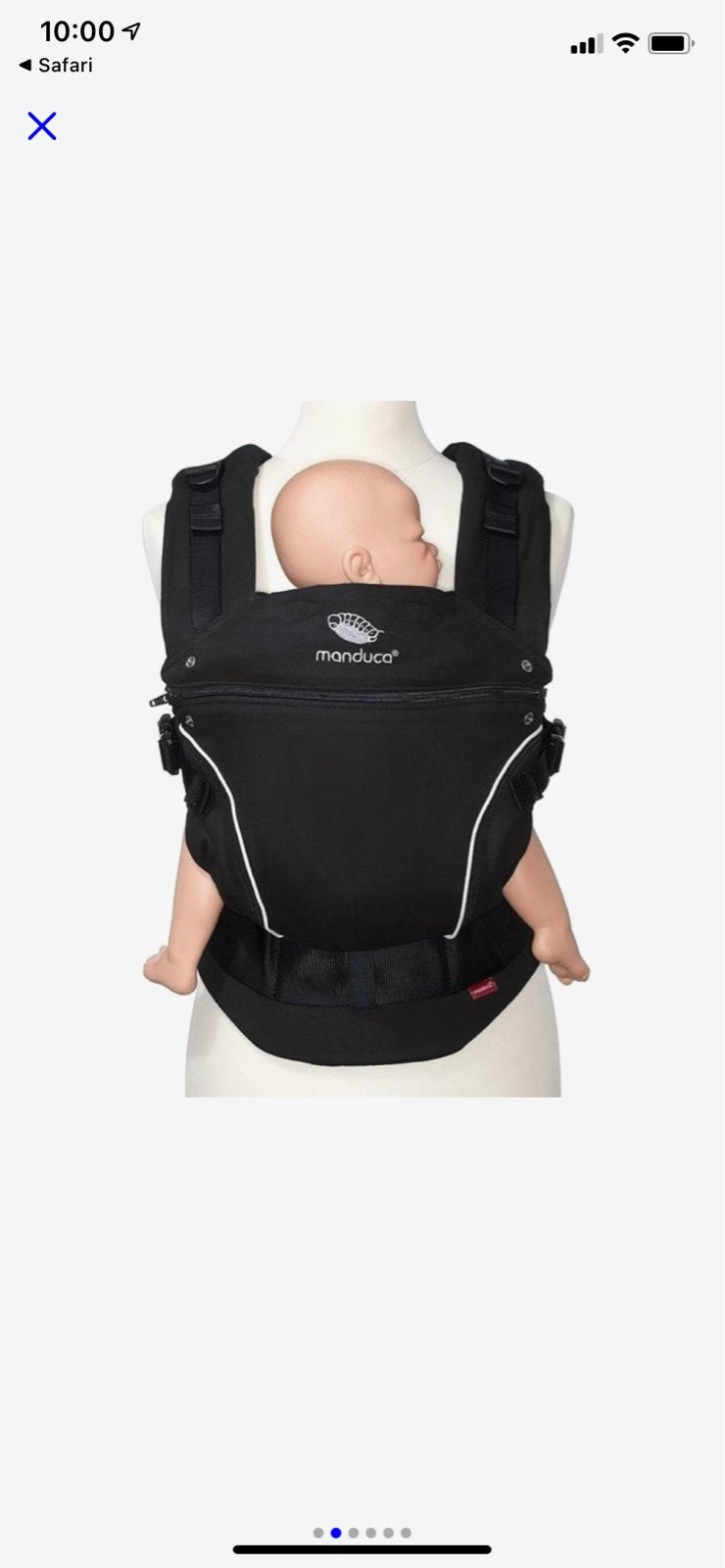 Manduca Ergonomische Draagzak 3,5-20kg - Zo goed als nieuw, Kinderen en Baby's, Overige merken, Buik of Rug, Ophalen of Verzenden